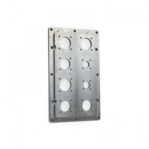 CNC machining parts aluminum Communication port plate