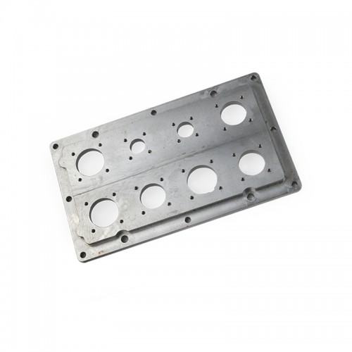 CNC machining parts aluminum Communication port plate